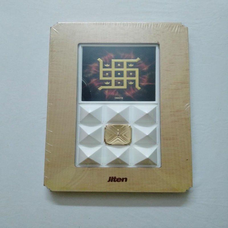 JITEN PYRON SPECIAL- SWASTIK { REMOVES ALL NEGATIVITY FROM HOMES} Plastic Yantra  (Pack of 1)