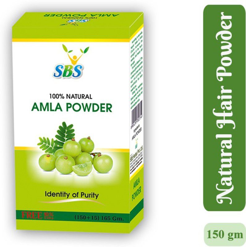 SBS Herbal Amla Powder - For Hair Growth & Damage Control  (Pack of 3)