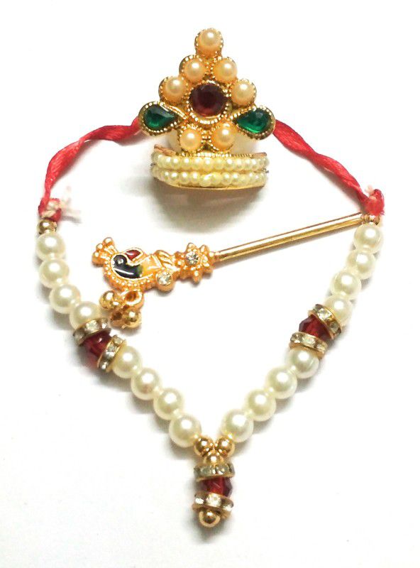 Laddu Gopal Laddu Gopal Shringar Accessories Size 1 To 4 Deity Ornament  (Kanha ji)
