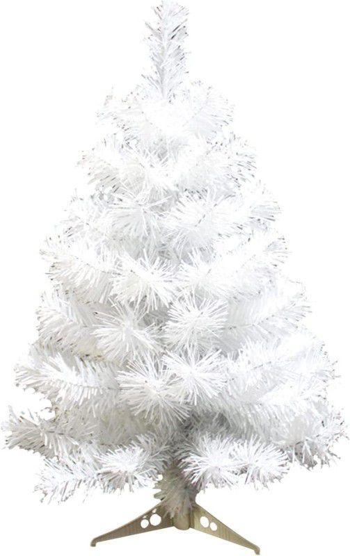 Vital Creations Pine 60 cm (1.97 ft) Artificial Christmas Tree  (White)
