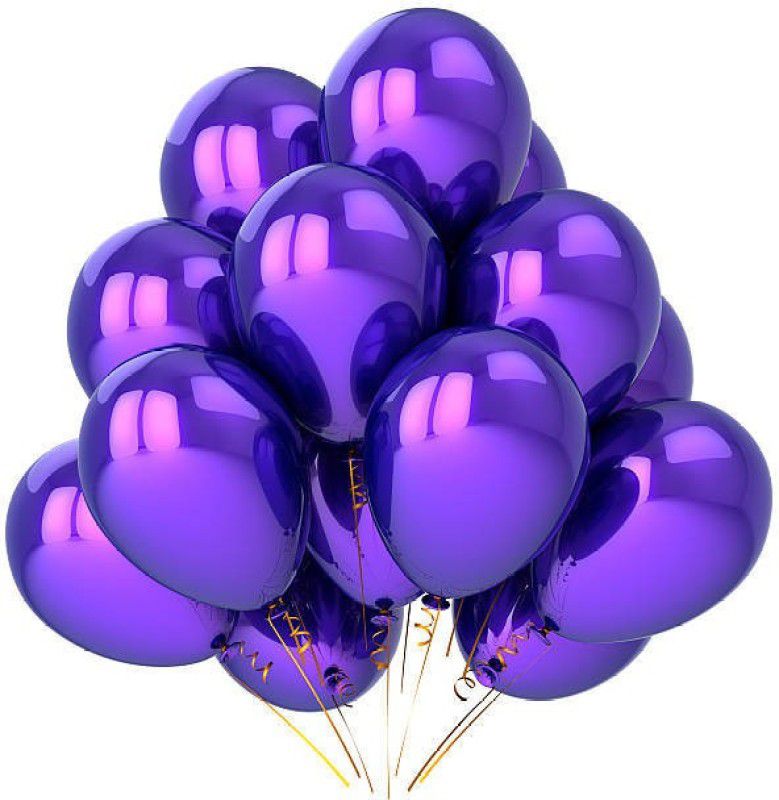 Ishant Creation Ishant Creation 30 Metallic Balloon (Purple )