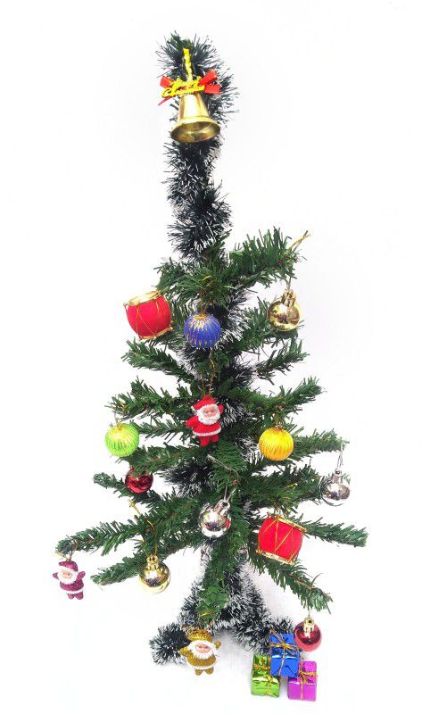 Samarth Pine 91.5 cm (3.0 ft) Artificial Christmas Tree  (Green)