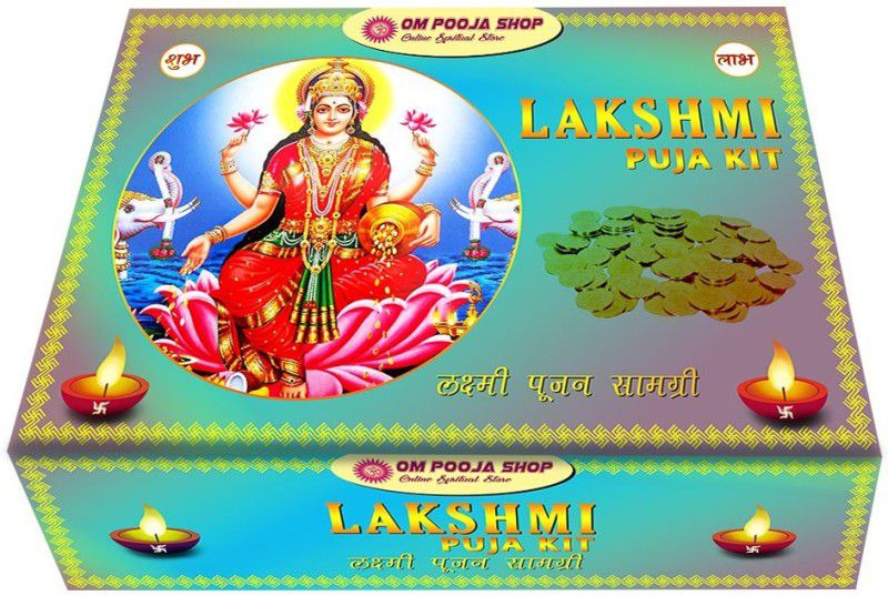 Om Pooja Shop Lakshmi Puja Kit Prayer Kit