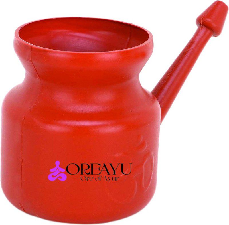 Oreayu Plastic Brown Neti Pot  (500 ml)
