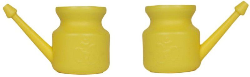 Yoga Store Wala Plastic Yellow Neti Pot  (540 ml)