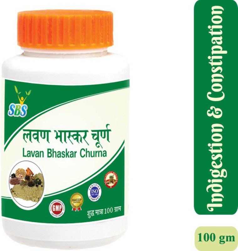 SBS Herbal Lavanbhaskar Churna (100 gm) - Ayurvedic Digestive Churna  (Pack Of 2)