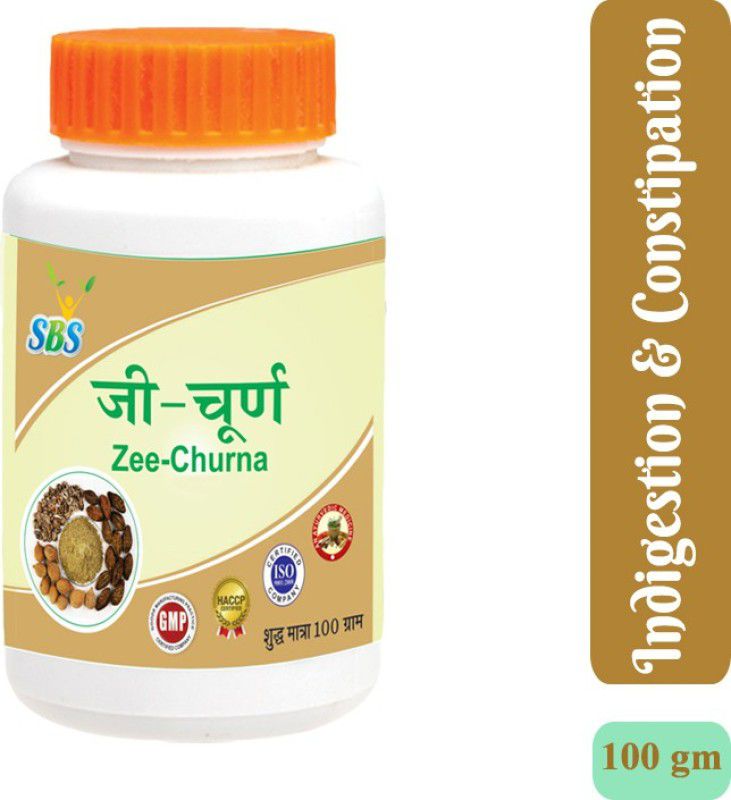 SBS Herbal Zee-Churna (100 gm) - For Constipation, Acidity Relief  (Pack Of 2)