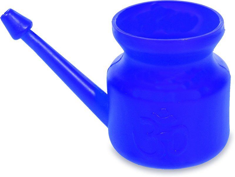DGARYS Plastic Blue Neti Pot  (400 ml)
