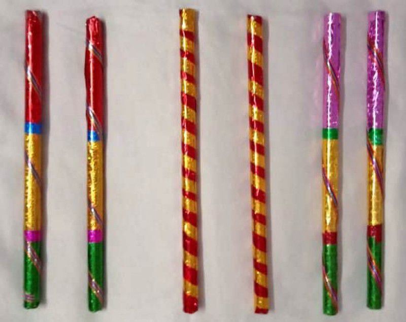 CAPTAIN Dandia Sticks  (Multicolor)