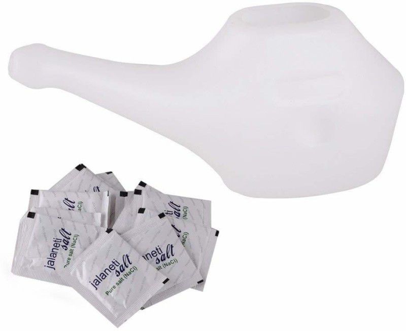 SoulGenie Plastic White Neti Pot  (250 ml)