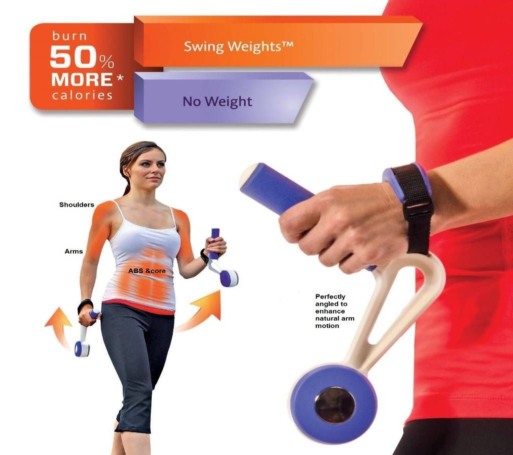 NORDIC WALKING SWING WEIGHTS- Blue
