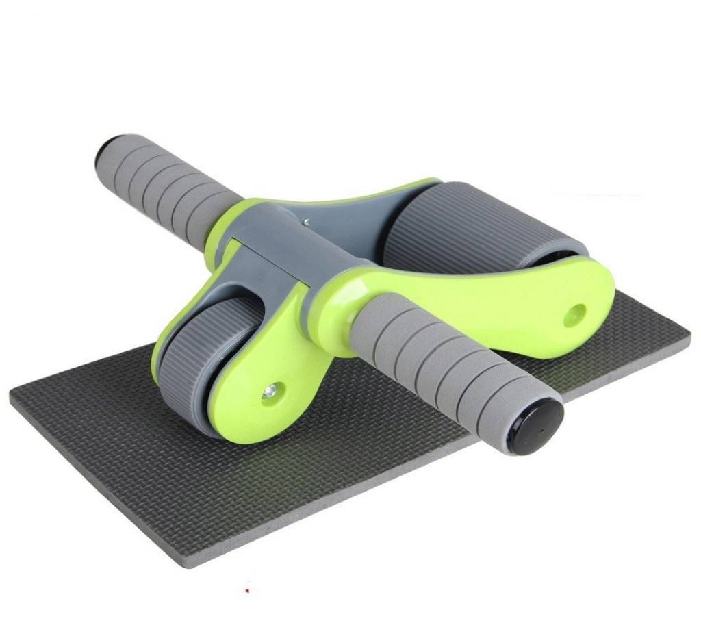 Folding abdominal wheel