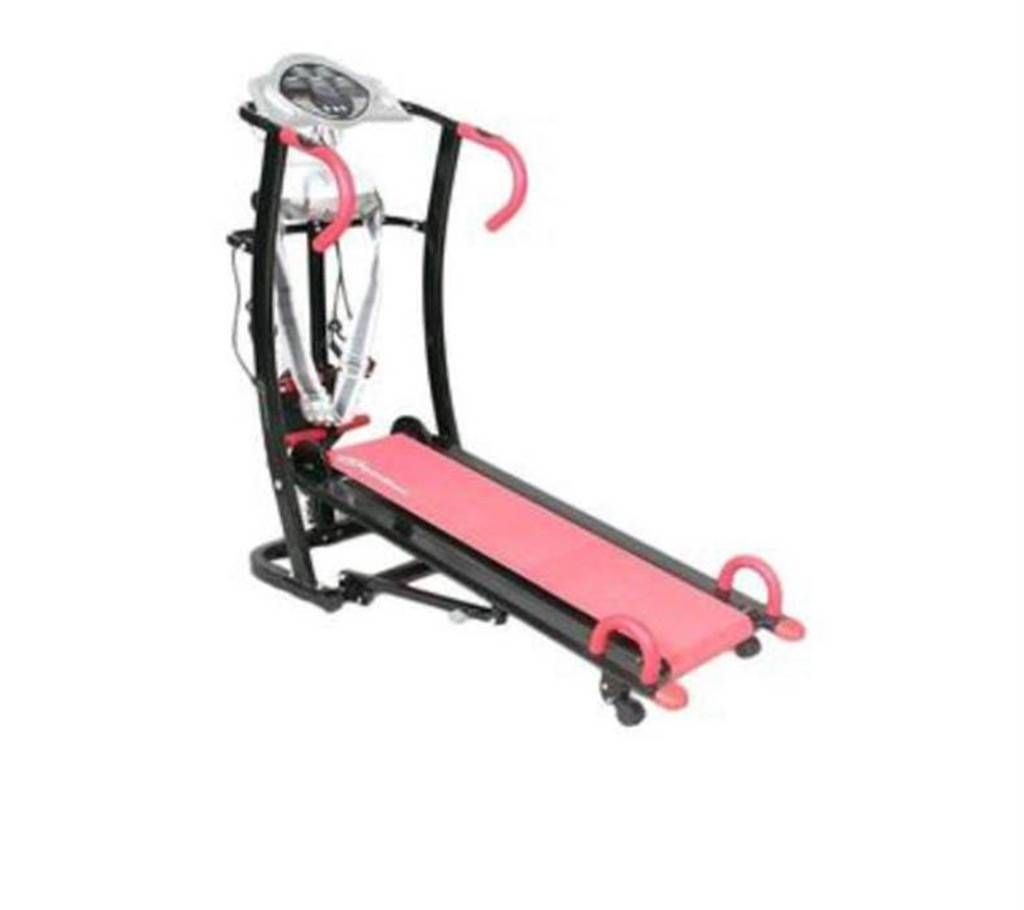 6way manual tread mill