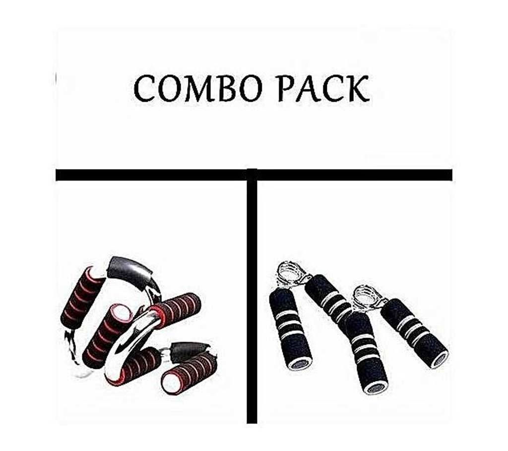 Pack of Push Up Bar and Hand Grips
