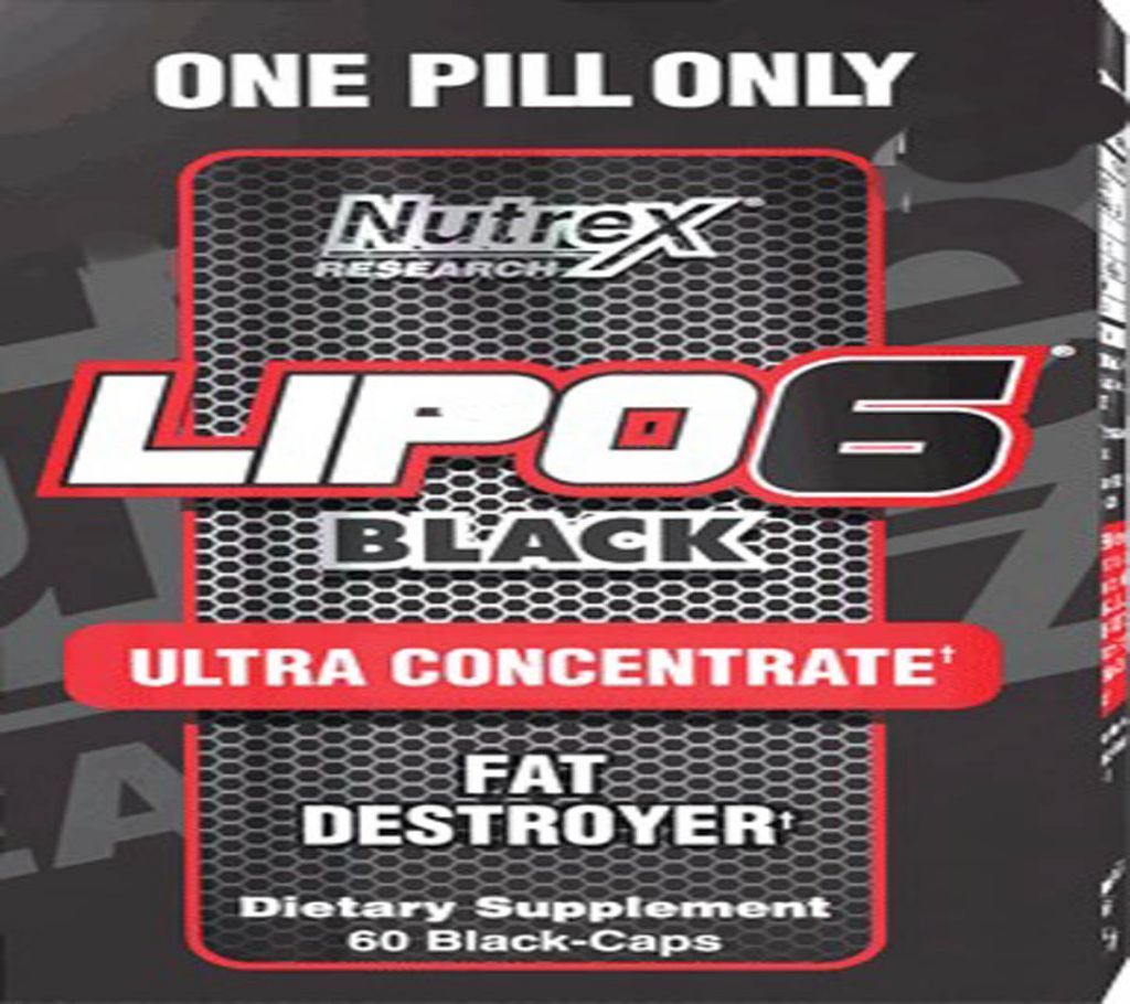 LIPO 6 Black Ultra Concentrate Fast Destroyer - 60 Capsules USA