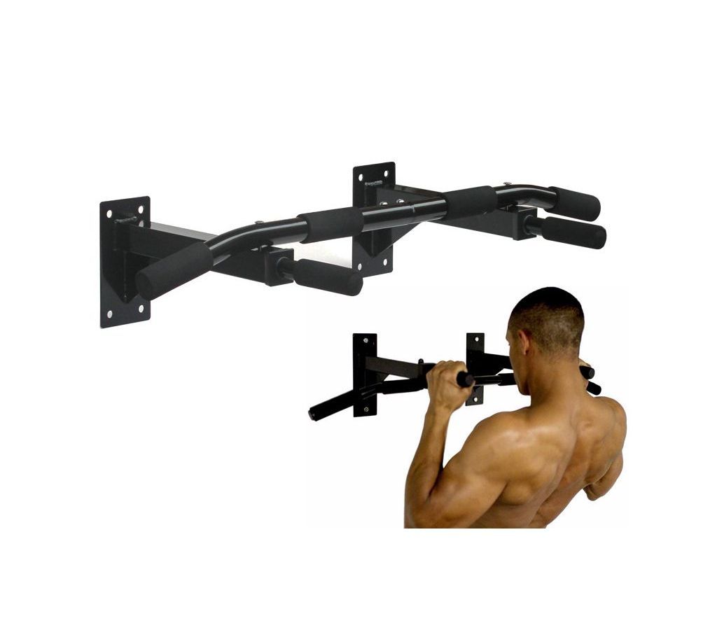 Wall Mounted Pull Up Bar Loading Capacity 300 lb