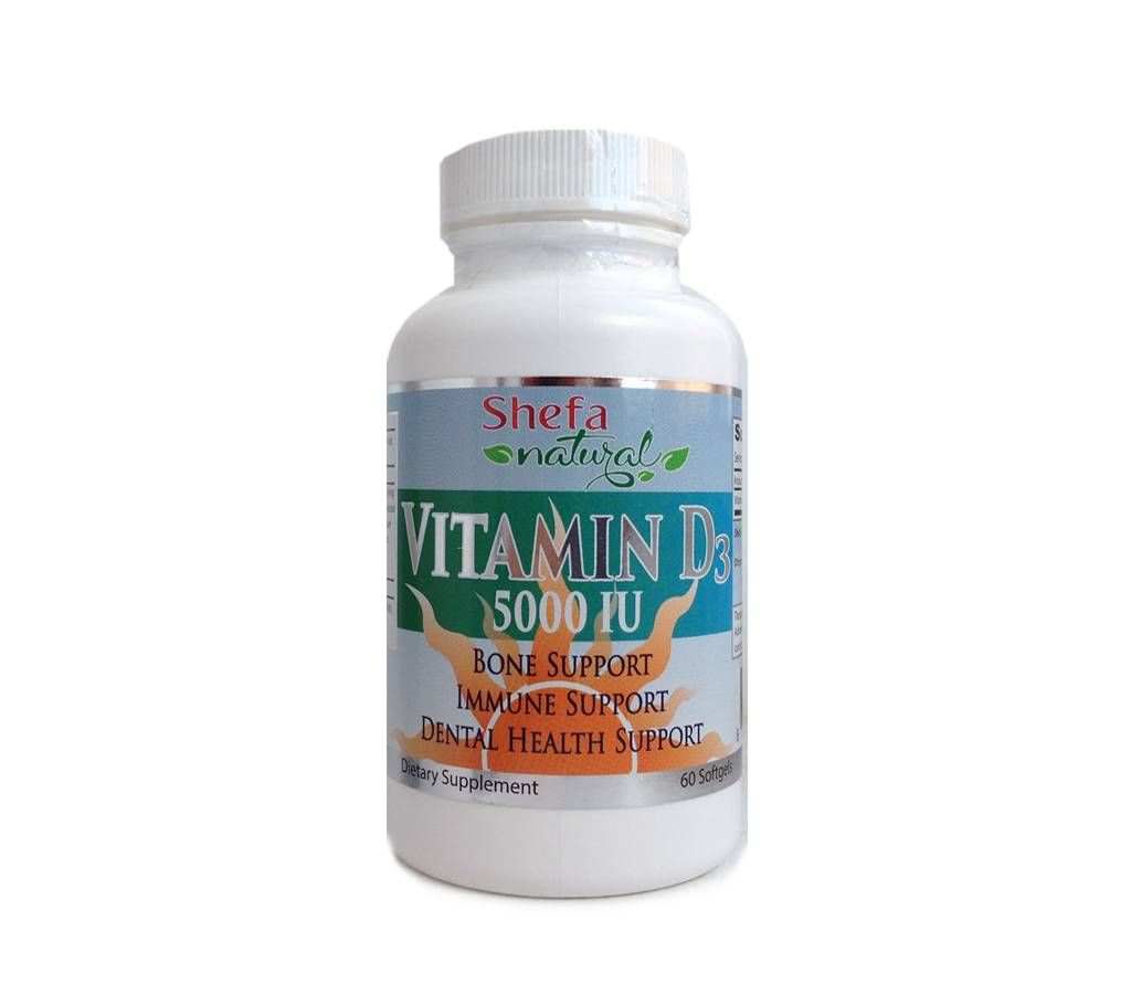 Shefa Natural Vitamin D3 60cap 