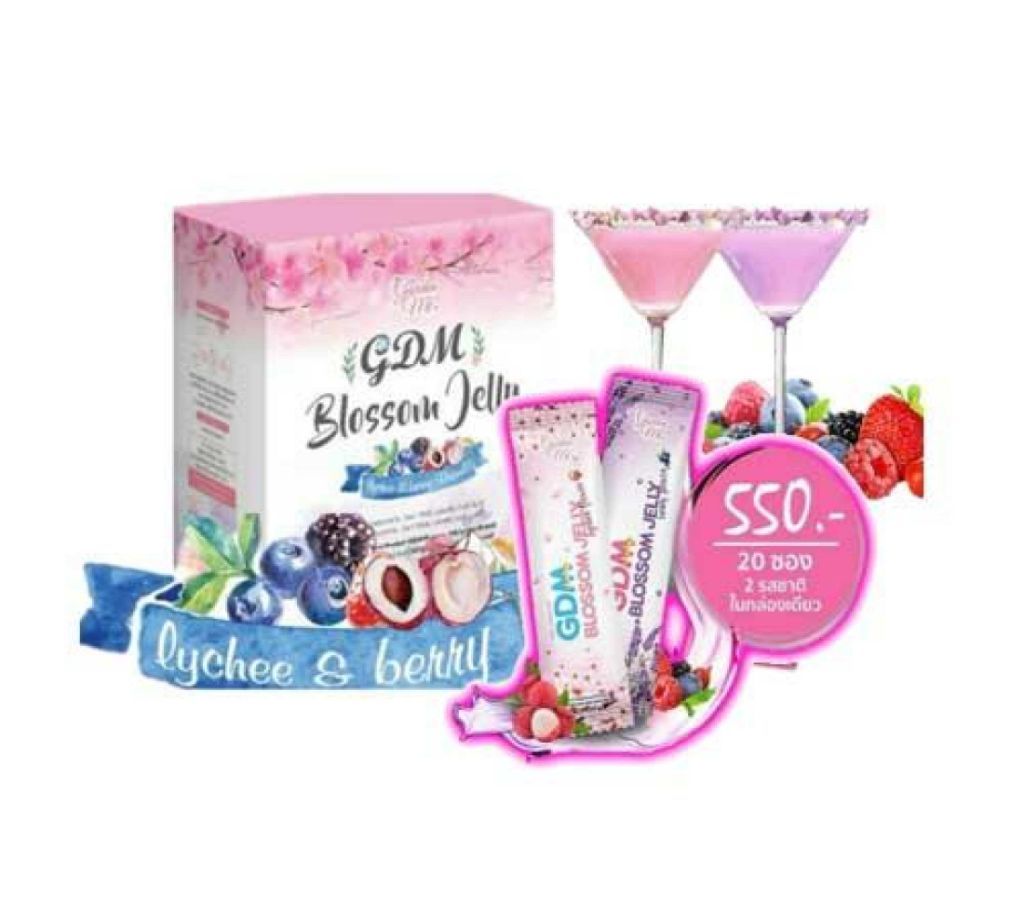 GDM Blossom jelly Weight Loss Jelly -1box(20pcs Jelly)-Thailand 