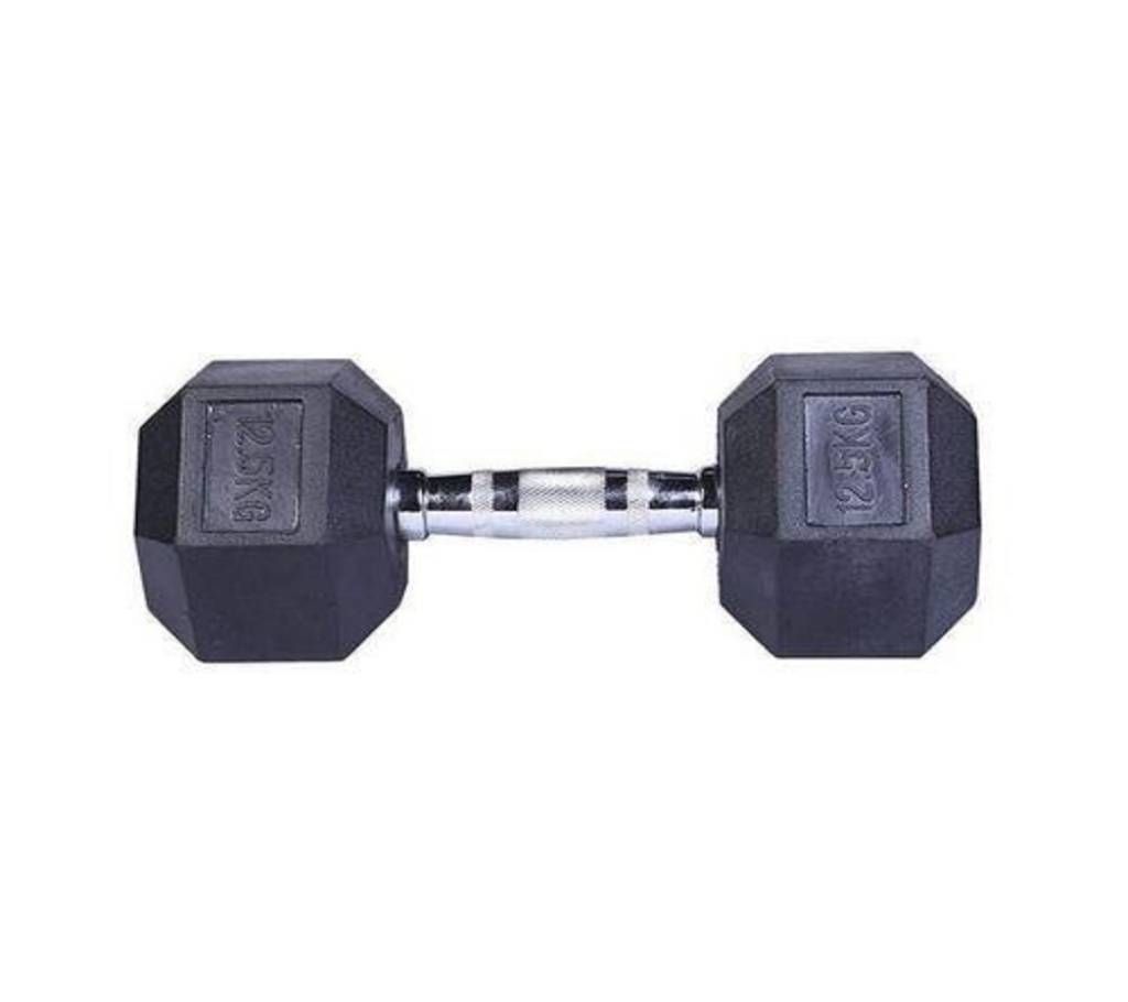 Hexagon Dumbbell 10Kg - Black
