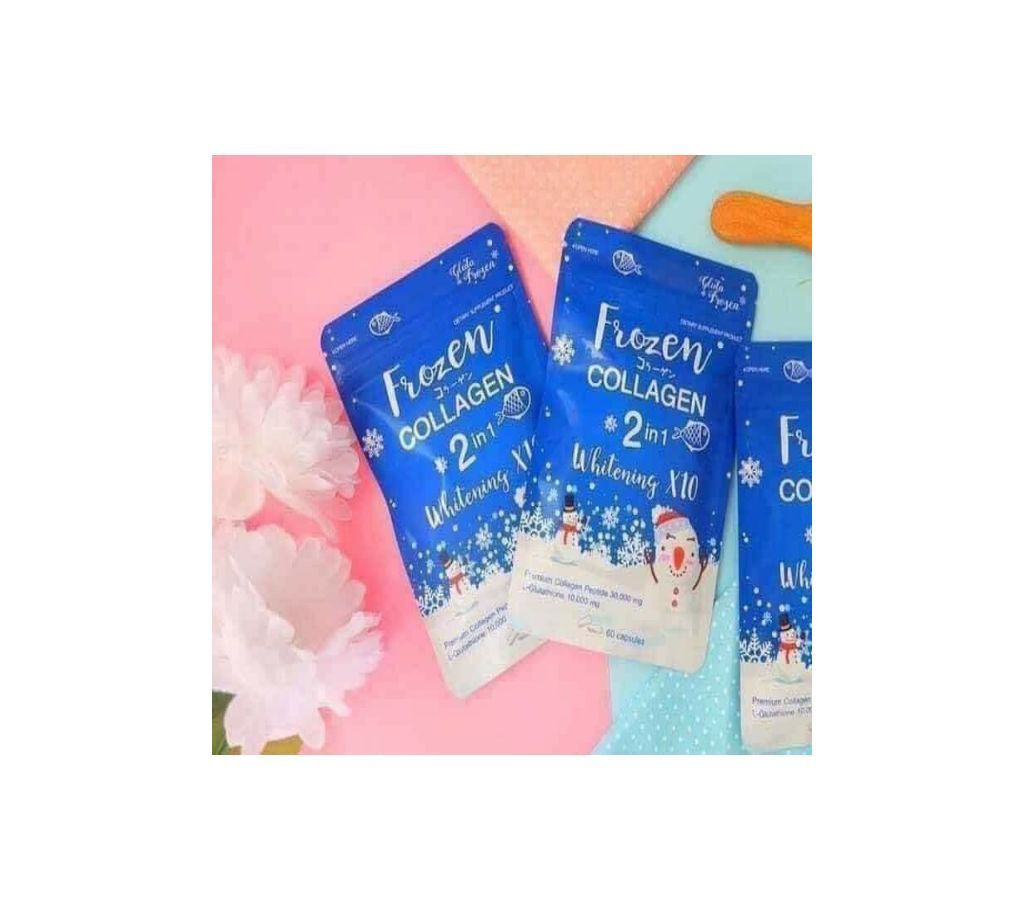 FROZEN COLLAGEN 2 IN 1 WHAITINING PACK 60 PIECE THAILAND