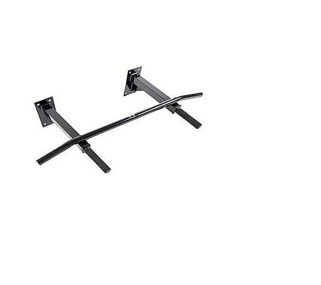 Wall Mounted Pull Up Bar - Black