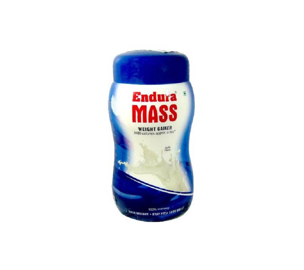 Vanilla Flavor Endura Mass Weight Gainer 500g India
