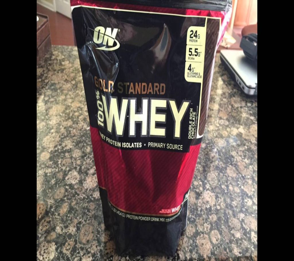 Gold Standard 100% Whey Protein Powder - 1 lb (Double Rich Chocolate)