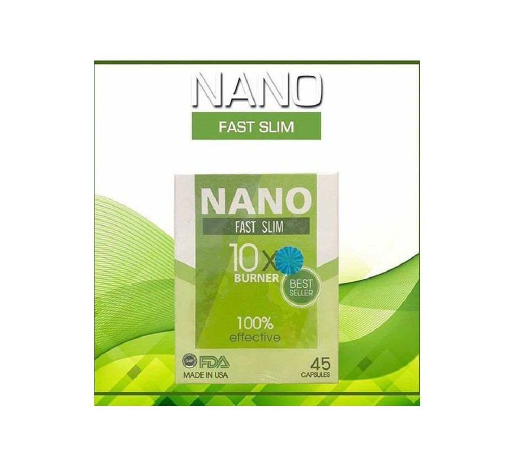 Nano Fast Slim First Slimming Product 45 Capsules USA