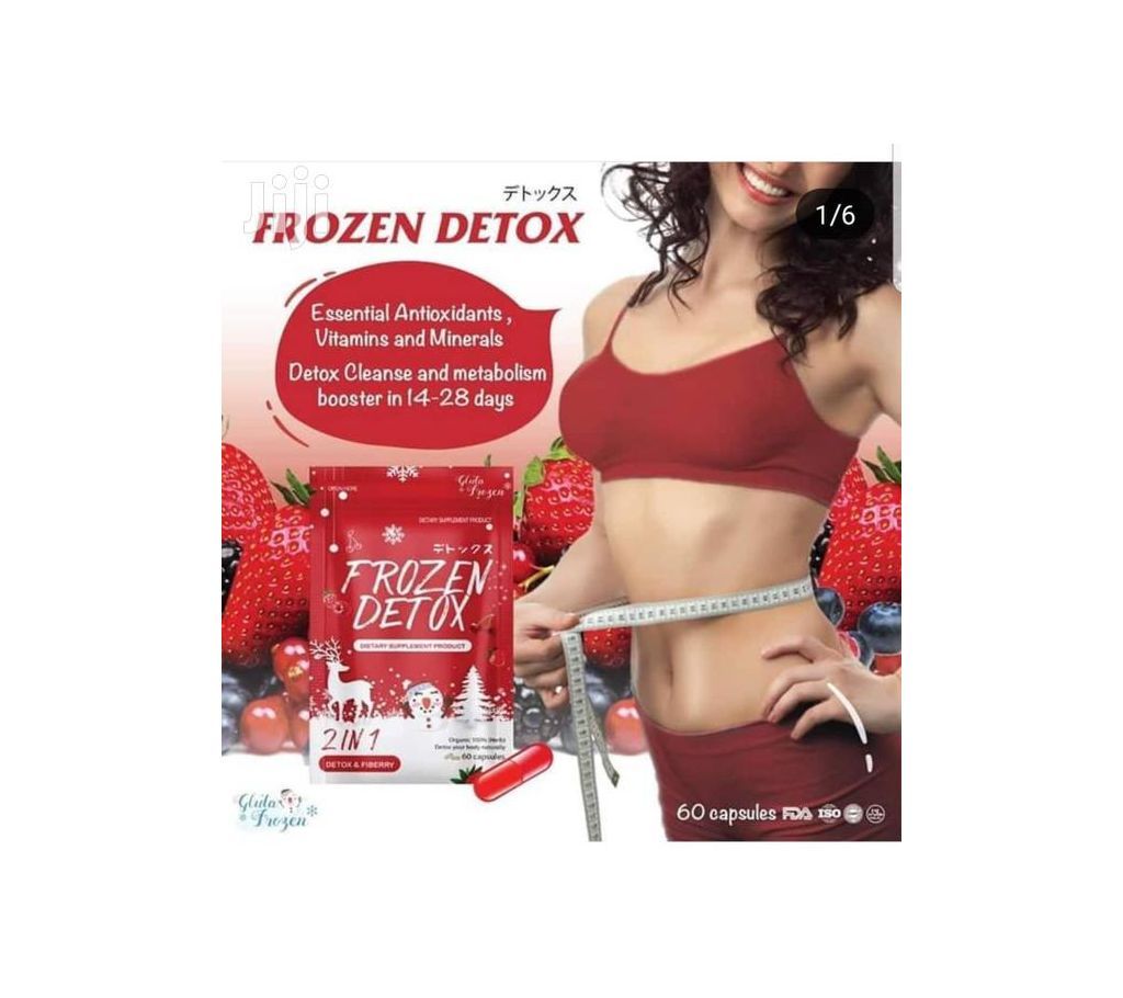 FROZEN DETOX DIETARY SUPPLEMENT PRODUCT 2in1 slimming capsule - 60 Capsule (Japan)