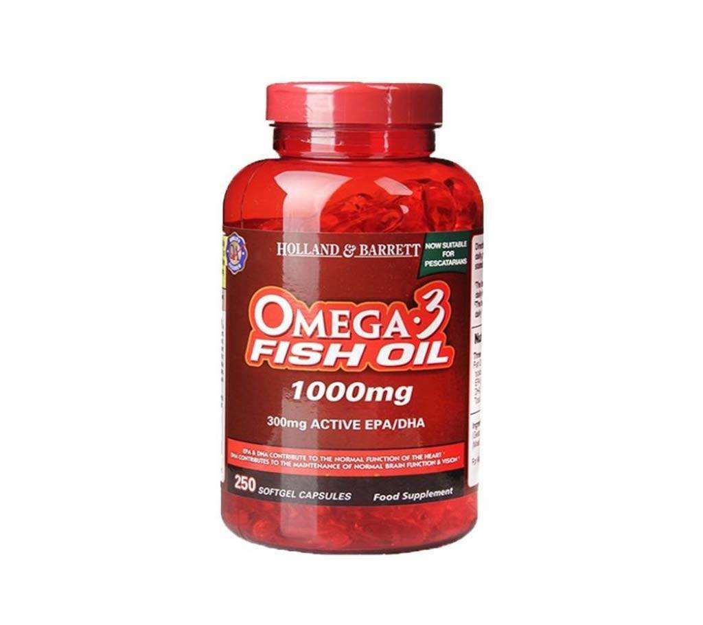 Holland & Barrett Omega 3 Fish Oil 1000mg UK 