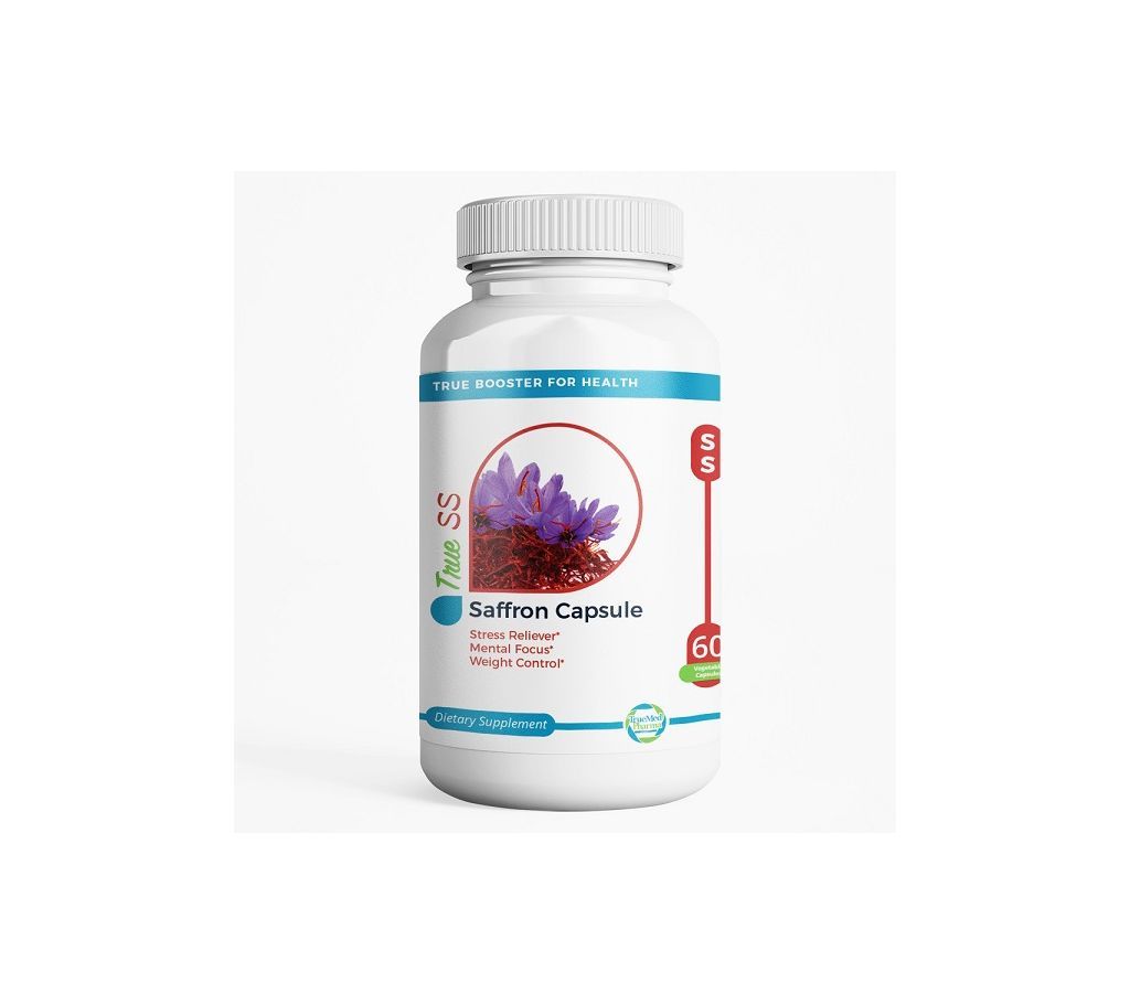 Saffron capsule 60pcs USA