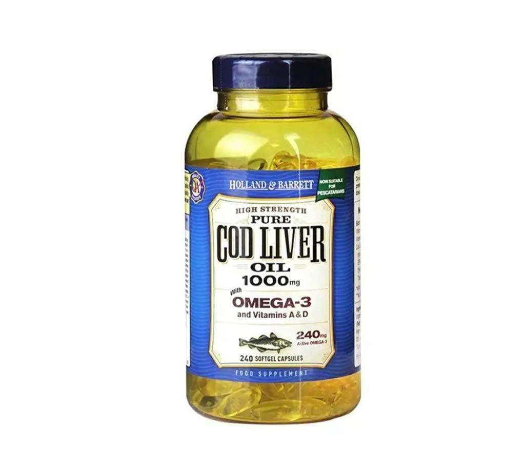 Holland & Barrett Cod Liver Oil 240 mg UK