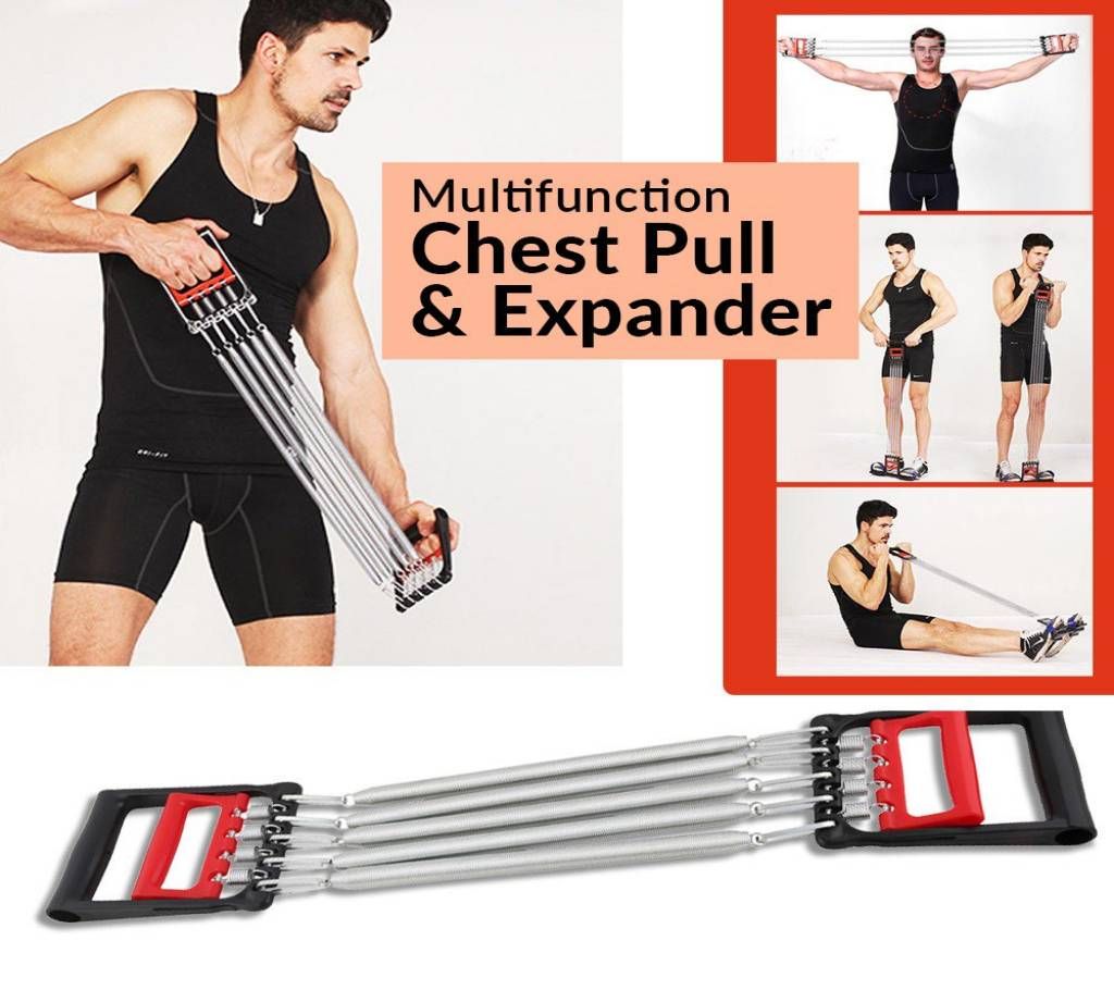 Spring Exerciser Chest Expander Pull up Bars