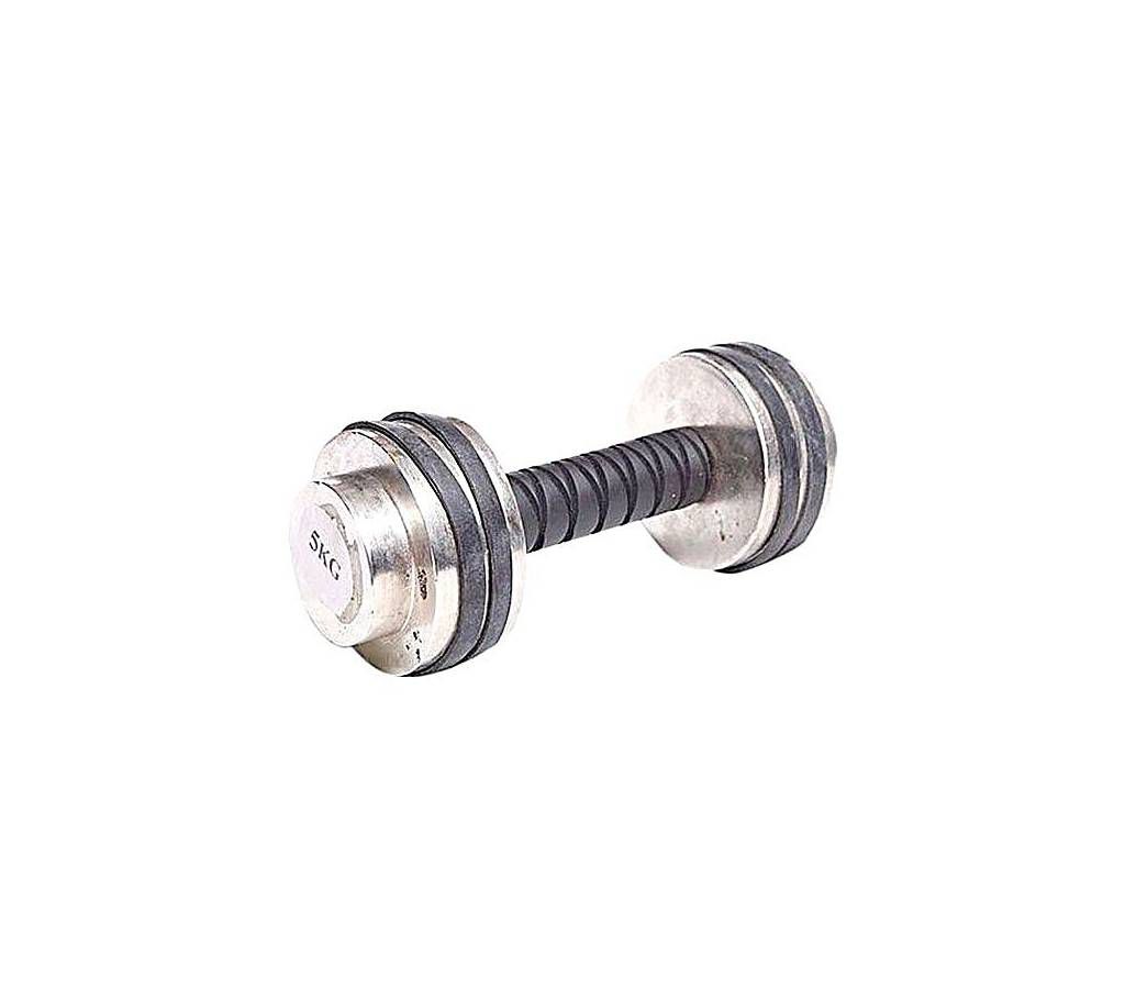 Dumbbell 5kg - Black and Silver
