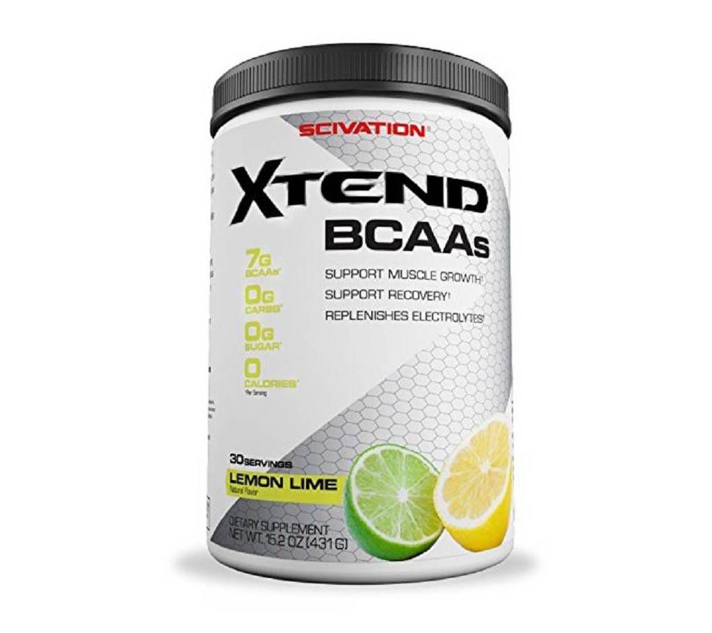 Xtend_BCAA lemon lime food supplement 