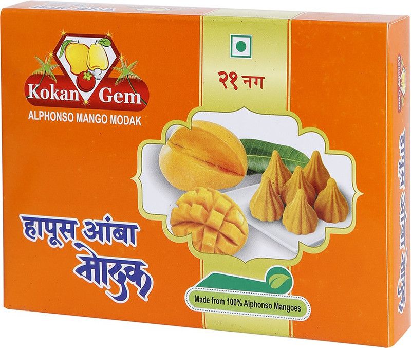 kokan gem Hapus Mango Modak 160 g Box  (2 x 80 g)