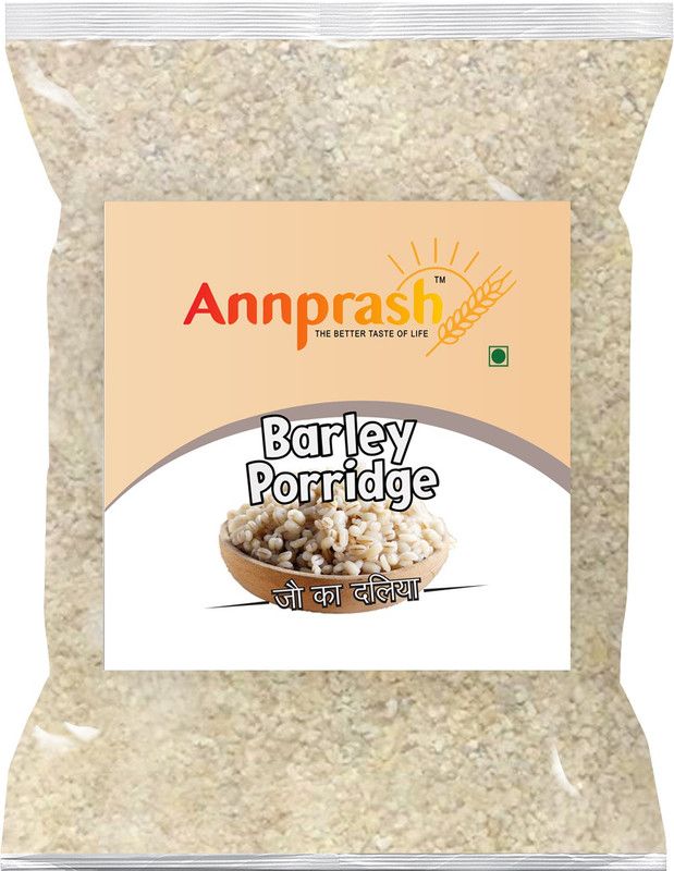 Annprash Premium Quality Barley Porridge / Jau Daliya - 500gm Pouch  (0.5 kg)