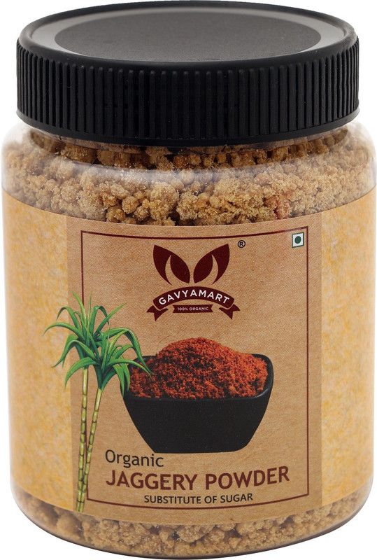 Gavyamart Natural Jaggery Powder, Gud Powder, Sugar 400g Powder Jaggery  (400 g)