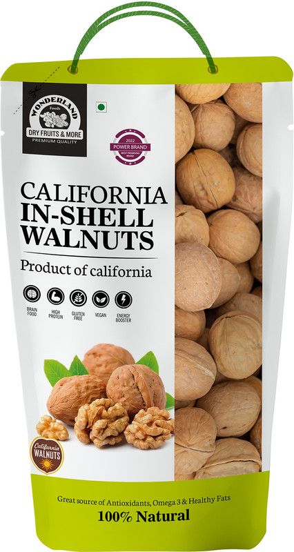 WONDERLAND California Inshell Walnuts  (500 g)