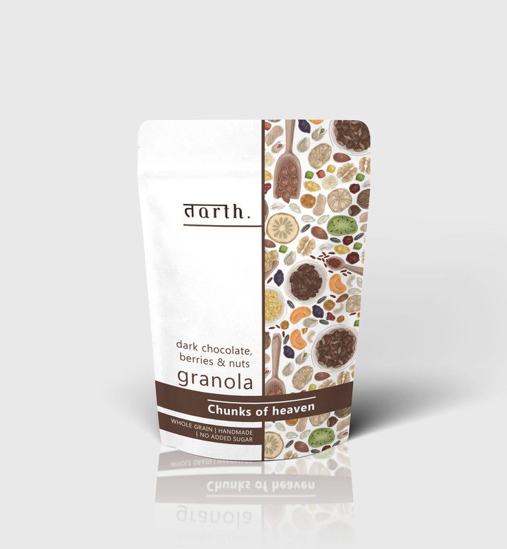 Tarth CHUNKS OF HEAVEN Granola - Dark chocolate, nuts and berries Pouch  (250 g)