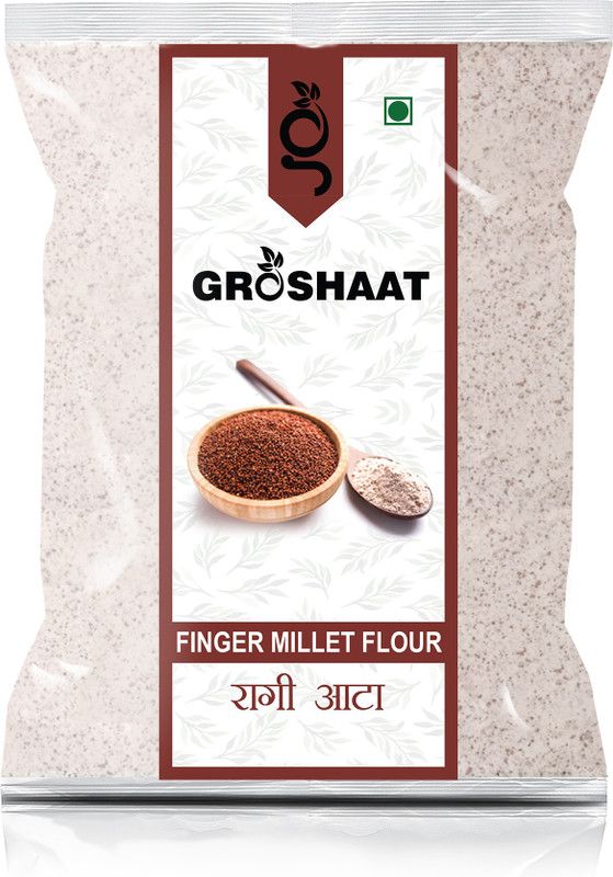 Groshaat Ragi Atta ( Finger Millet Flour ) - 2Kg (Pack of 1)  (2000 g)