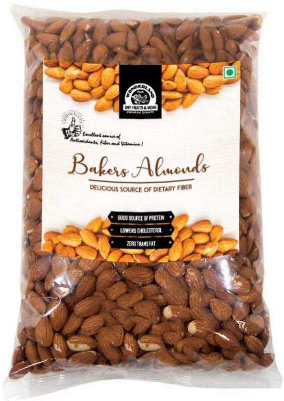 WONDERLAND Foods Bakers Raw Almonds  (1000 g)