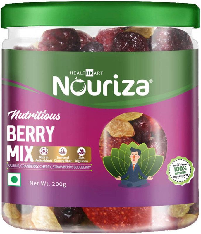 NOURIZA Berry Mix Assorted Fruit  (200 g)