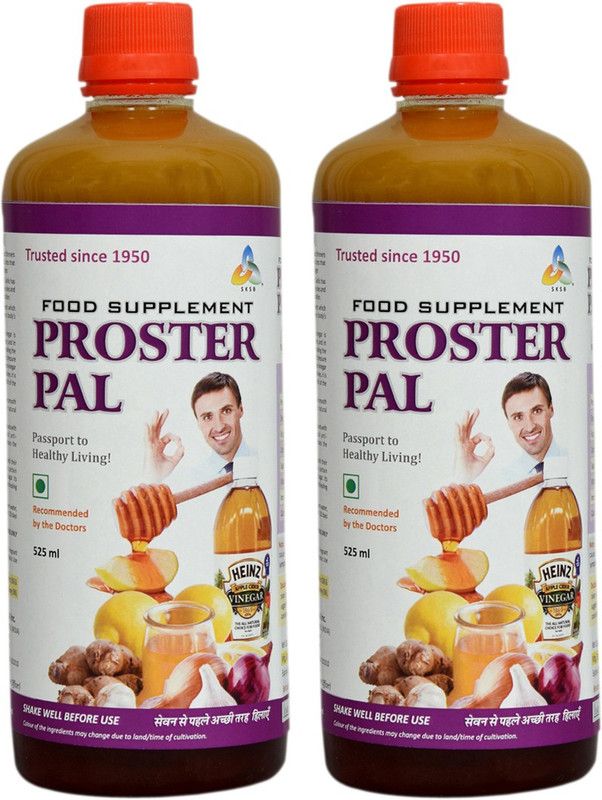 SKSB 041-525-2 Garlic Lemon Ginger Apple Cider Vinegar Honey Onion  (1050 ml, Pack of 2)