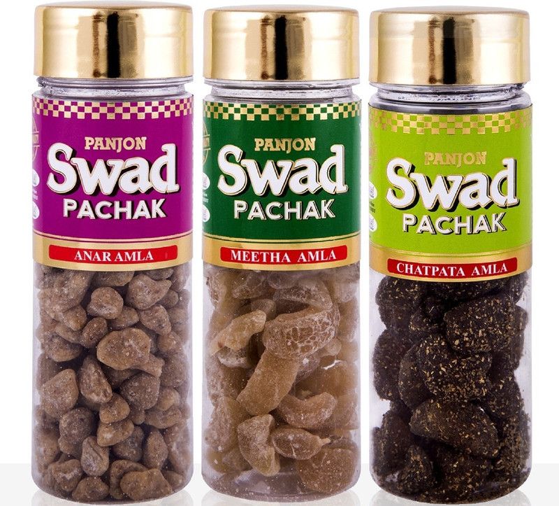 SWAD Amla Combo Chatpata Awla, Meetha Amla & Anar Amla, Mouth Freshener  (3 x 110 g)