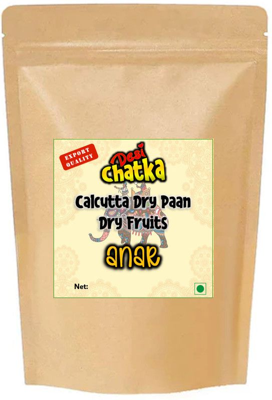 Desi Chatka Calcutta Dry Paan with Dry fruits Fruits Anar Flavor 250 g in a pouch sugar Mouth Freshener  (250 g)