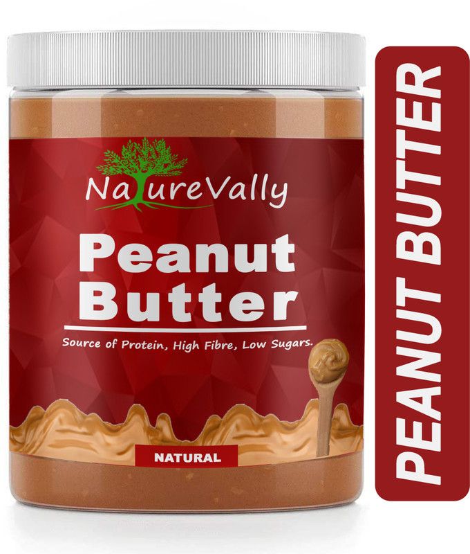 NatureVally Natural Peanut Butter 900g Pack Of 2 | Rich in Protein Pro 900 g  (Pack of 2)