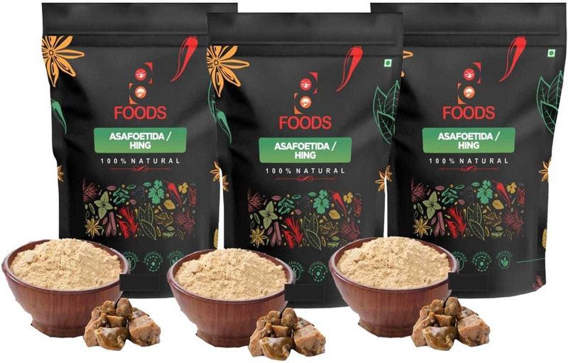 The8Foods 100% Natural asafoetida hing  (300 g)