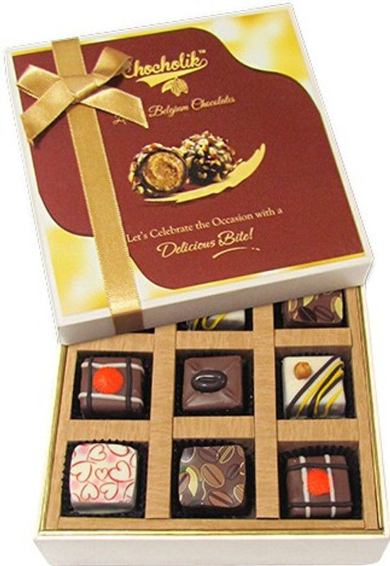 Chocholik 9pc Luscious Truffle Treat Belgium Chocolate Truffles  (108 g)
