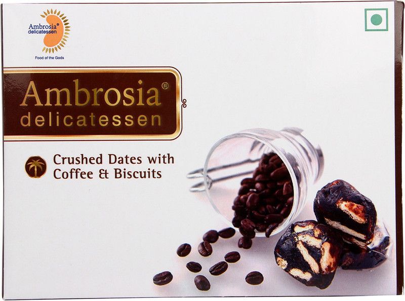 AMBROSIA DELICATESSEN Crushed Dates with Coffee and Biscuits Dates  (250 g)